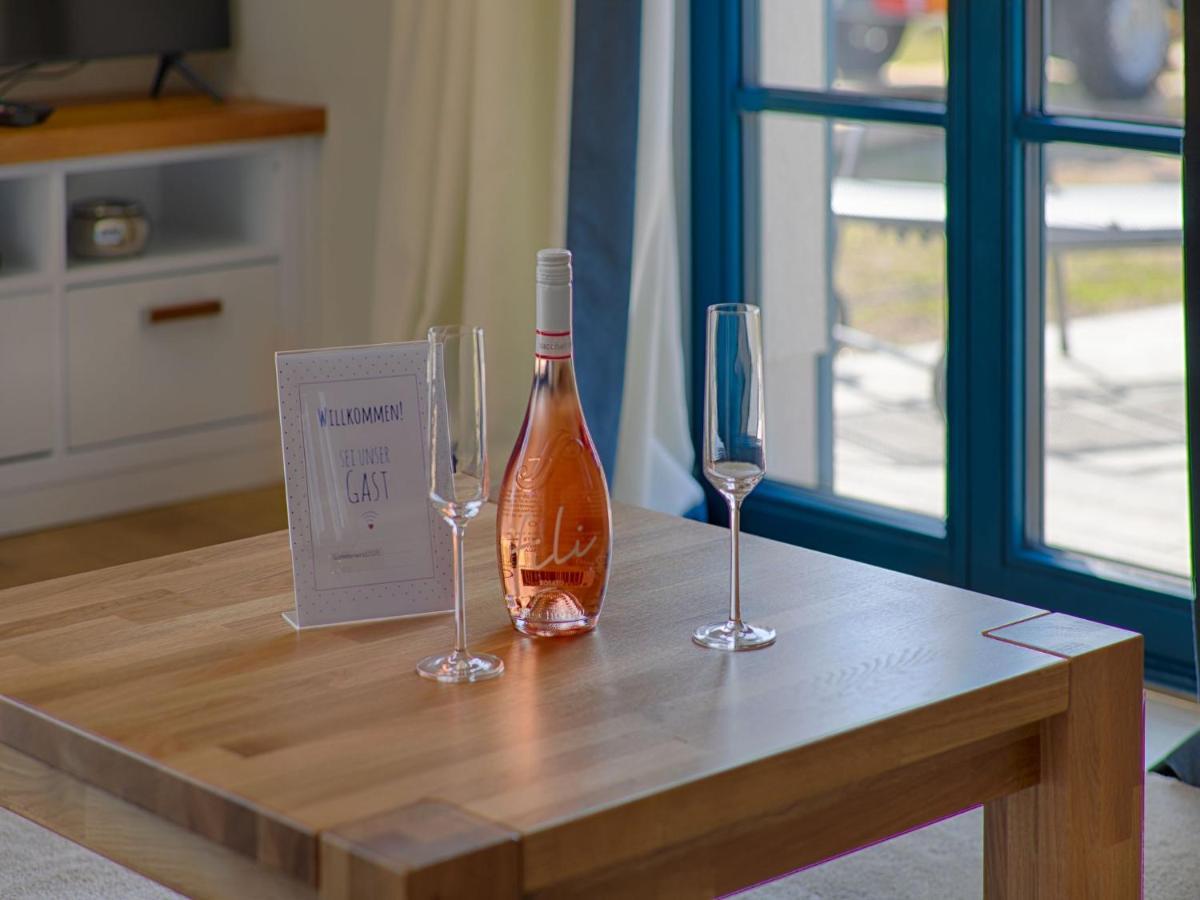 Reetland Am Meer - Premium Reetdachvilla Mit 3 Schlafzimmern, Sauna Und Kamin F23 ดรันส์เคอ ภายนอก รูปภาพ